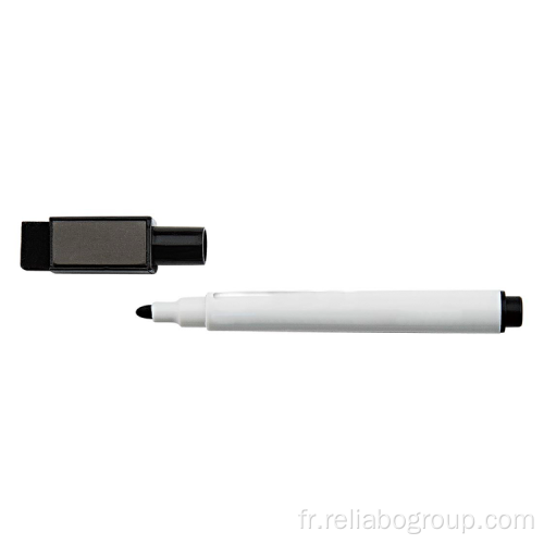 Stylo marqueur de tableau blanc coloré de haute qualité avec gomme